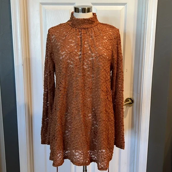 NWT Jessica Simpson Maternity Lacy Mini Dress - Picture 9 of 14